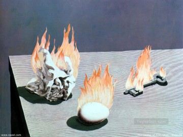  fire Art - the ladder of fire 1939 Surrealist